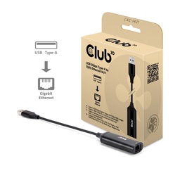 Club3D USB-A to RJ45 5G Ethernet Adapter